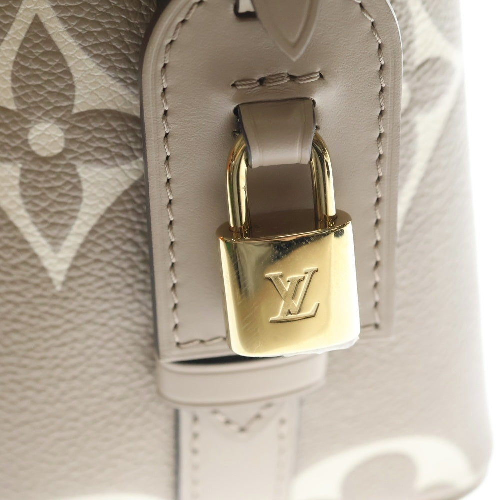 LOUIS VUITTON(ルイヴィトン) オールインBB モノグラムアンプラント レザー 2WAY ハンド ショルダーバッグ ゴールド金具 ベージュ M13045 レディース