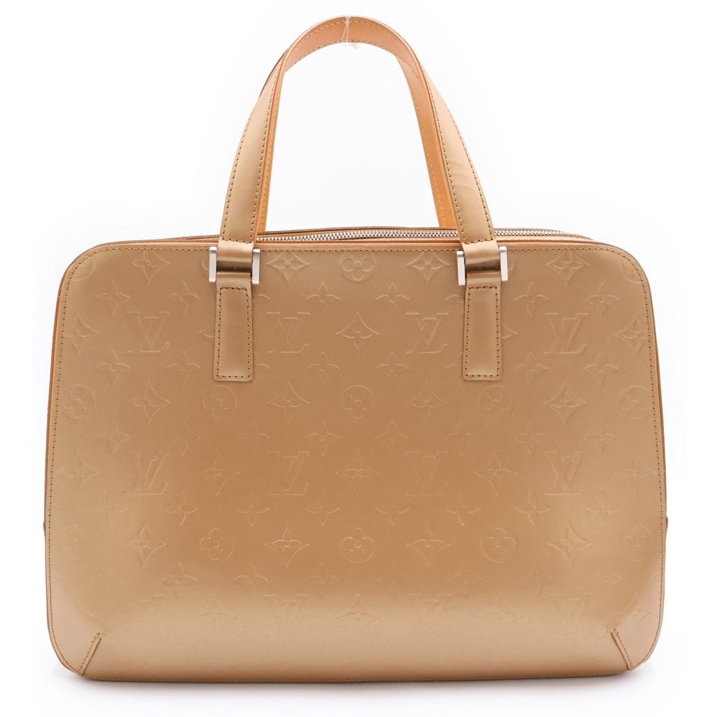 LOUIS VUITTON(ルイヴィトン) モノグラム マット マルデン ハンドバッグ シルバー金具 ベージュ M55137 レディース