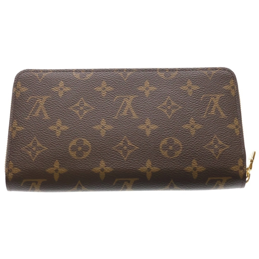 LOUIS VUITTON(ルイヴィトン) モノグラム ジッピー・オーガナイザー ブラウン M62581 ICタイプ レディース