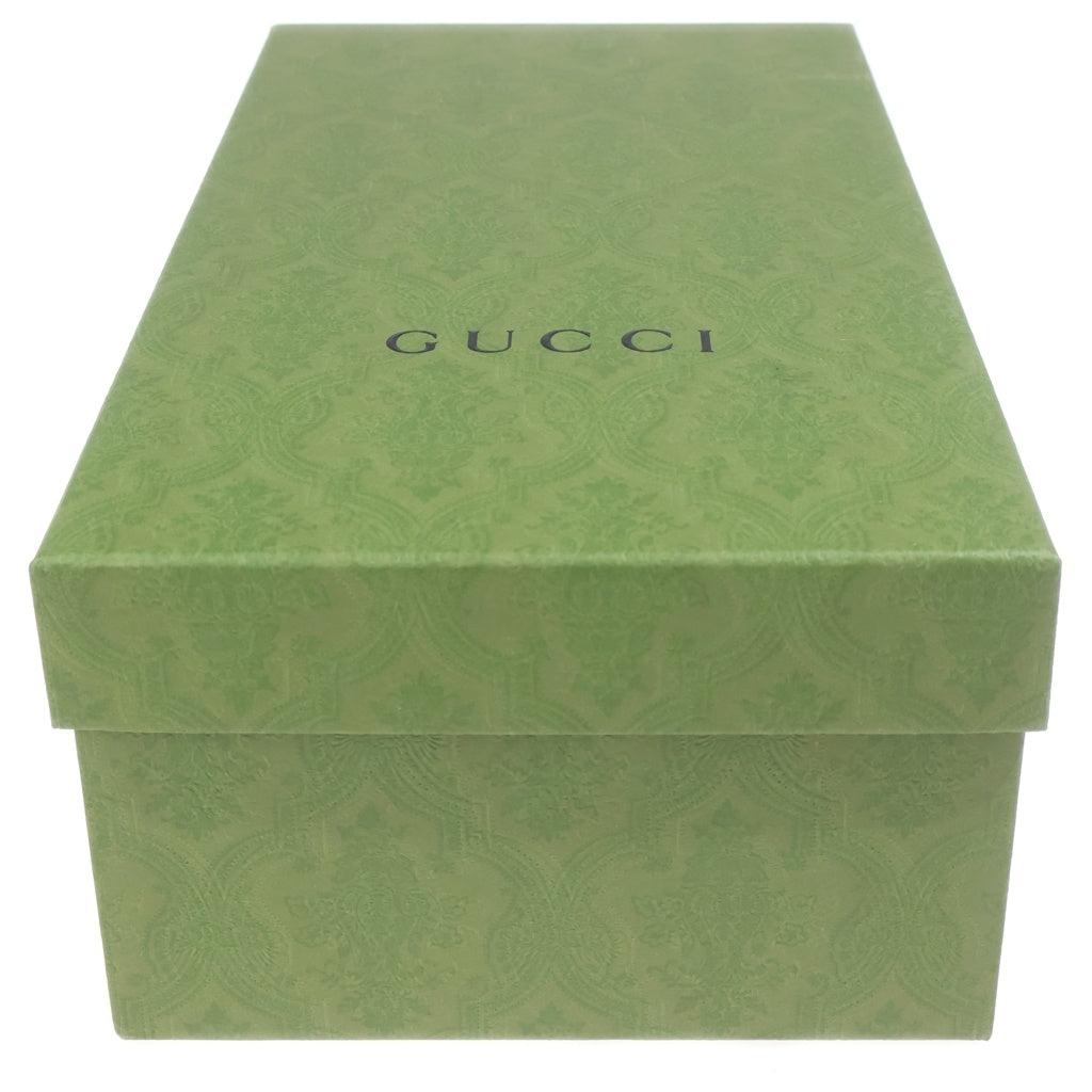 GUCCI(グッチ) レースアップシューズ ブラック レザー 6 2/1 643621