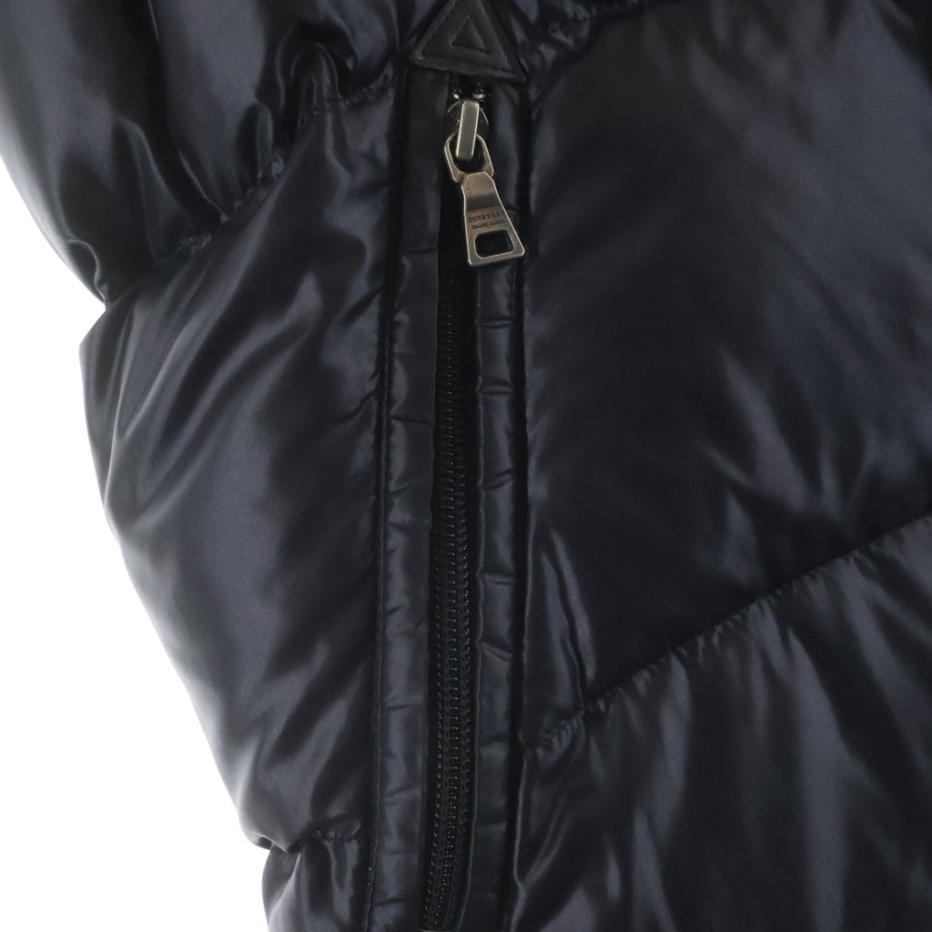 BURBERRY(バーバリー) ダウンベスト フード ブラック Lサイズ