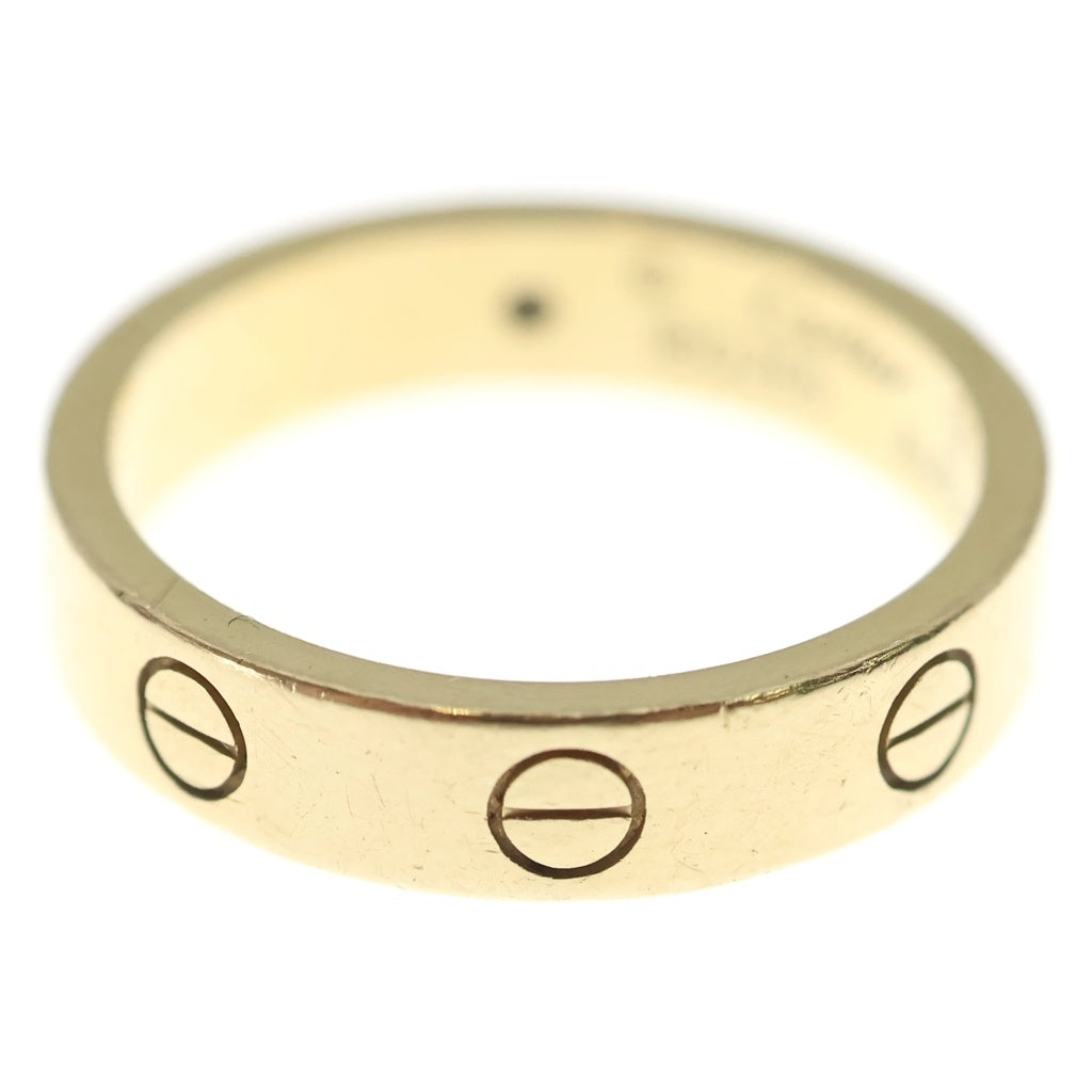 Cartier(カルティエ) ミニラブリング 1PD ダイヤモンド Au750 K18YG #51 リング 指輪 イエローゴールド レディース