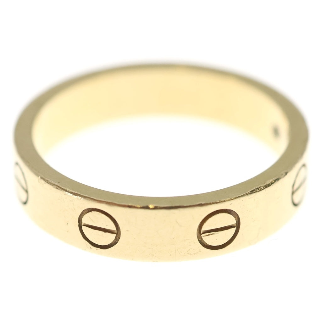 Cartier(カルティエ) ミニラブリング 1PD ダイヤモンド Au750 K18YG #51 リング 指輪 イエローゴールド レディース