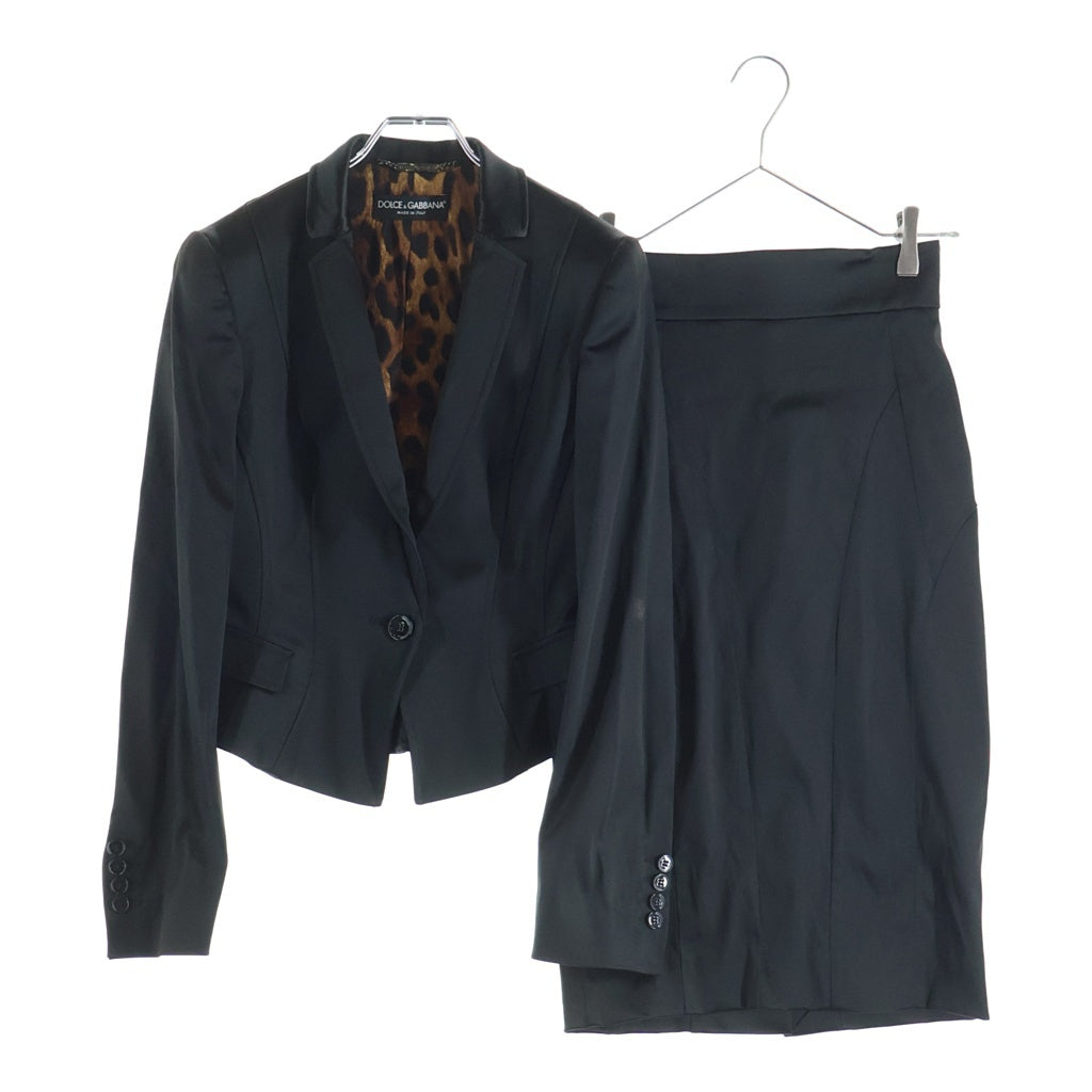 DOLCE & GABBANA(ドルチェアンドガッバーナ) スーツセットアップ ブラック サイズ38 F2470T レディース
