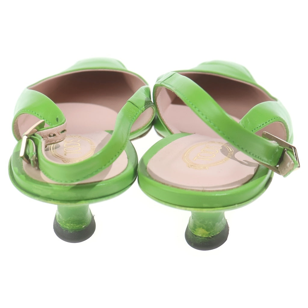 TOD'S(トッズ) パンプス グリーン #37 レディース