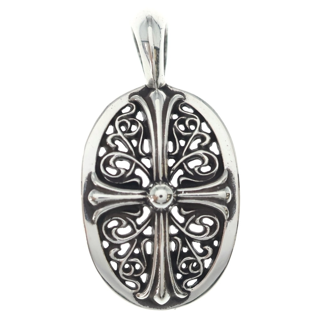 CHROME HEARTS(クロムハーツ) TINY CLSC OVAL タイニークラシックオーバル ペンダントトップ シルバー