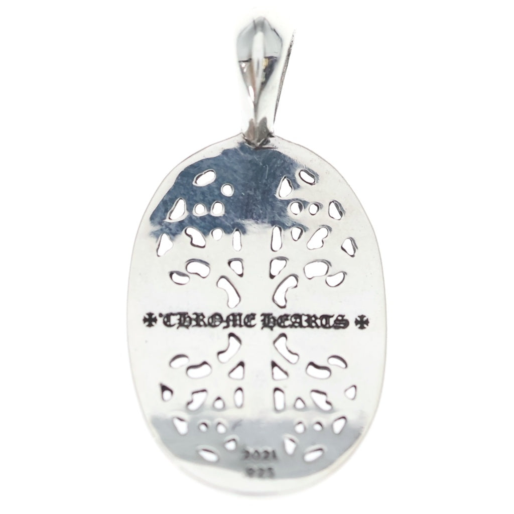 CHROME HEARTS(クロムハーツ) TINY CLSC OVAL タイニークラシックオーバル ペンダントトップ シルバー