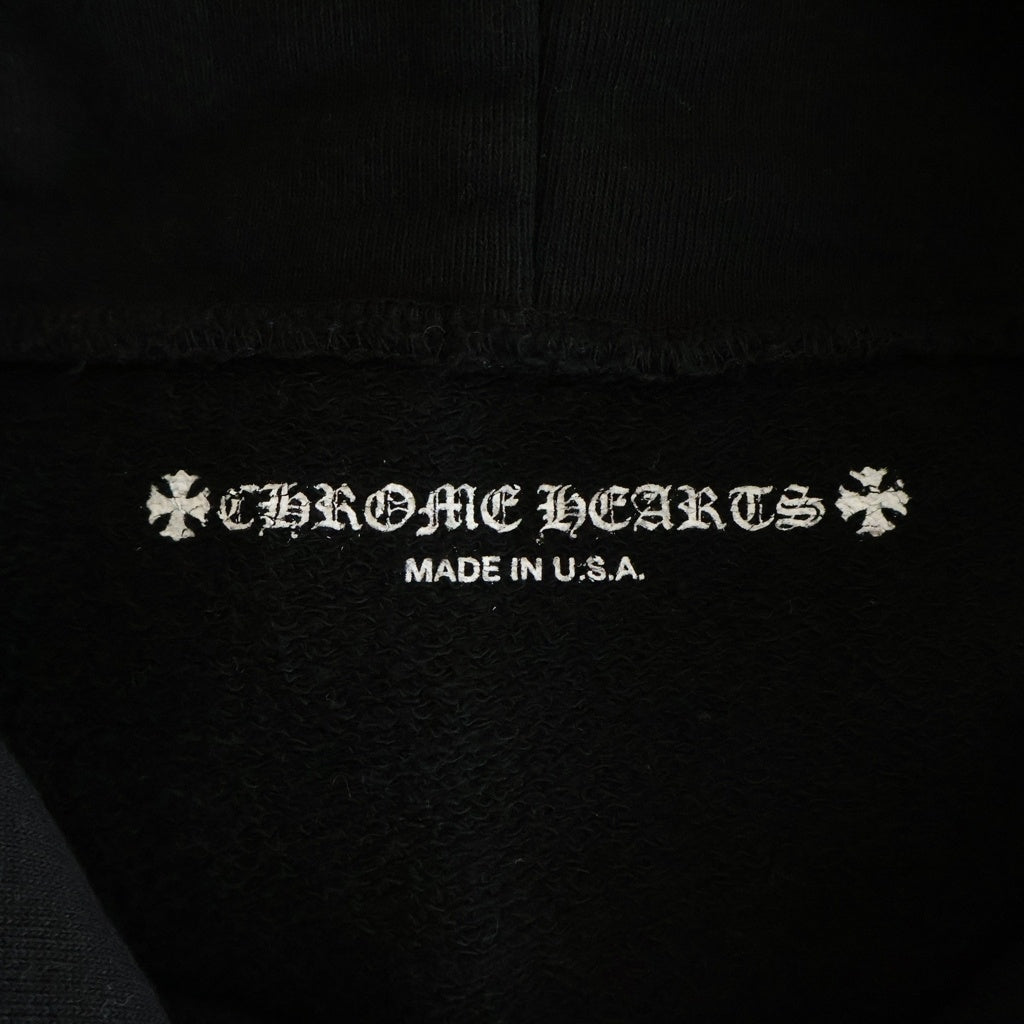 CHROME HEARTS(クロムハーツ) Matty Boy Stay Fast Hoodie マッティボーイ ステイ ファスト プリント プルオーバー スウェット パーカー フーディー ブラック