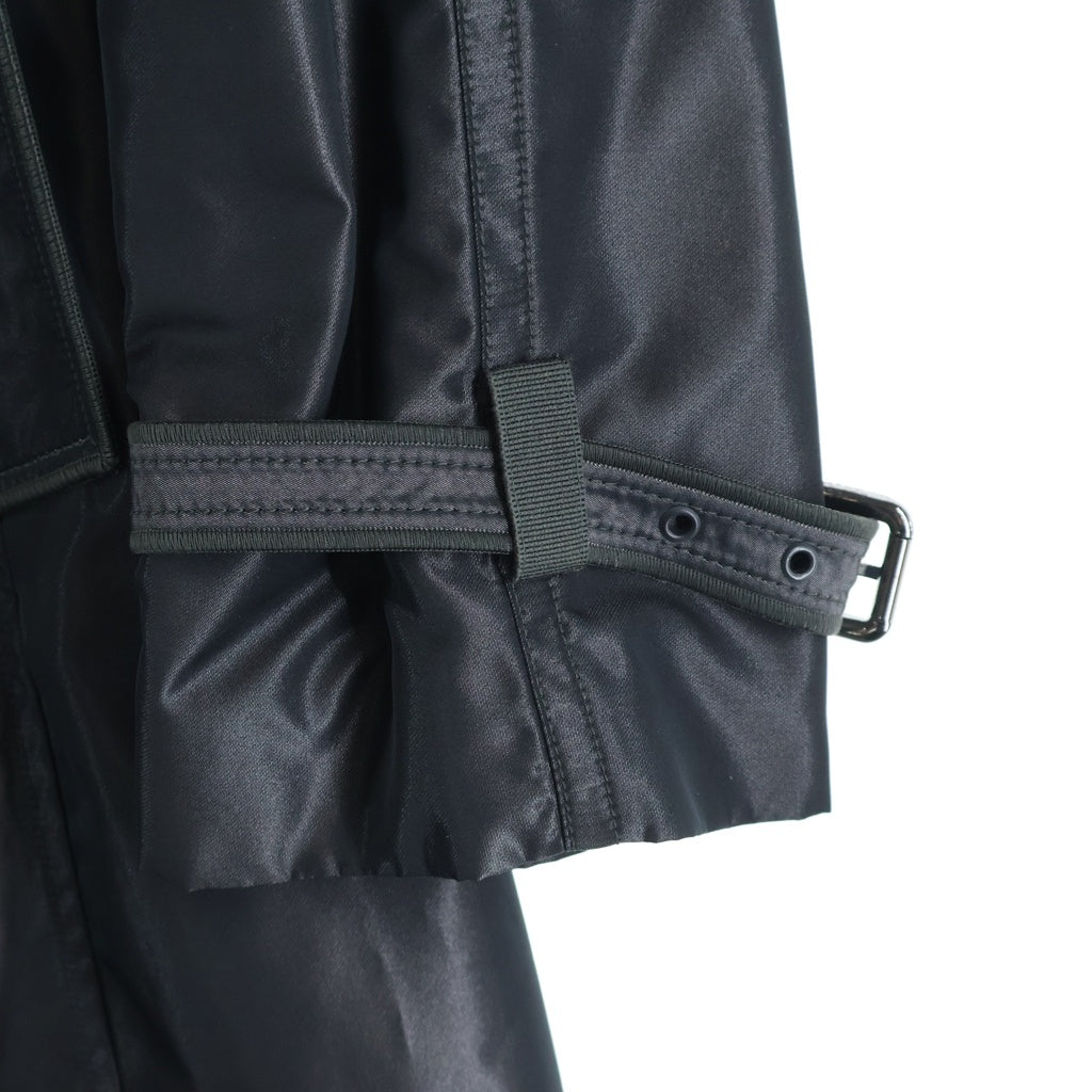 DOLCE & GABBANA(ドルチェアンドガッバーナ) ダブルブレスト トレンチコート ブラック F0759T レディース