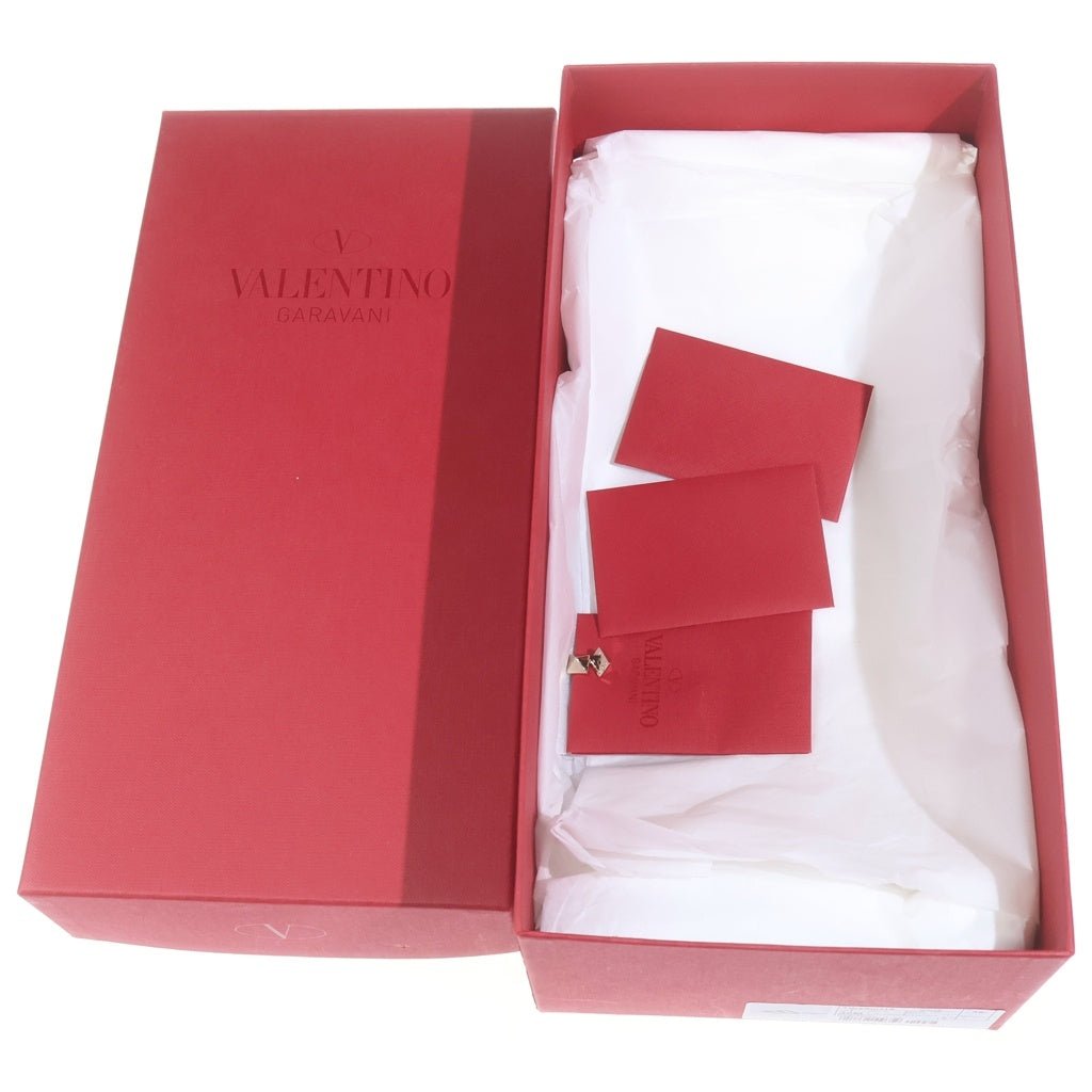 VALENTINO(ヴァレンティノ) ロックスタッズ エナメルミュール ピンク レディース