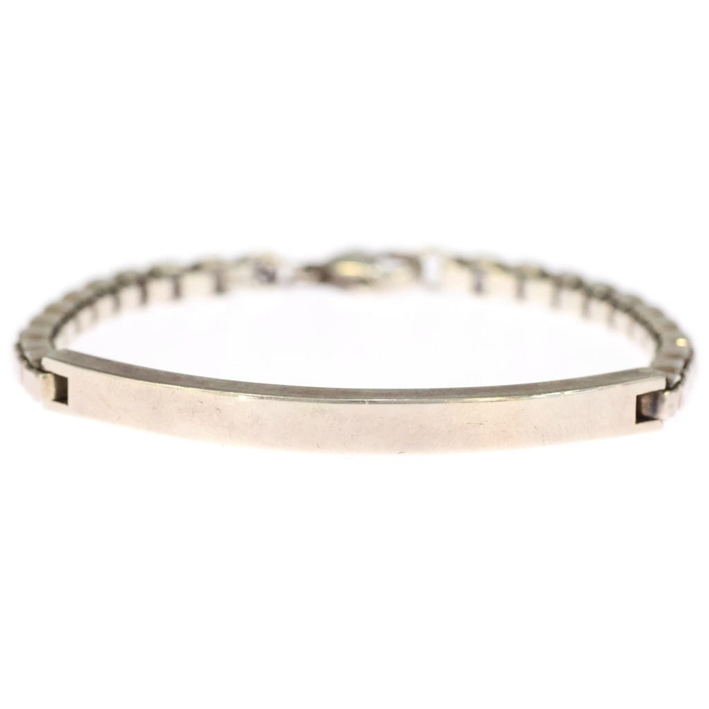 TIFFANY & Co.(ティファニー) ベネチアン リンク ID ブレスレット シルバー チェーン 925
