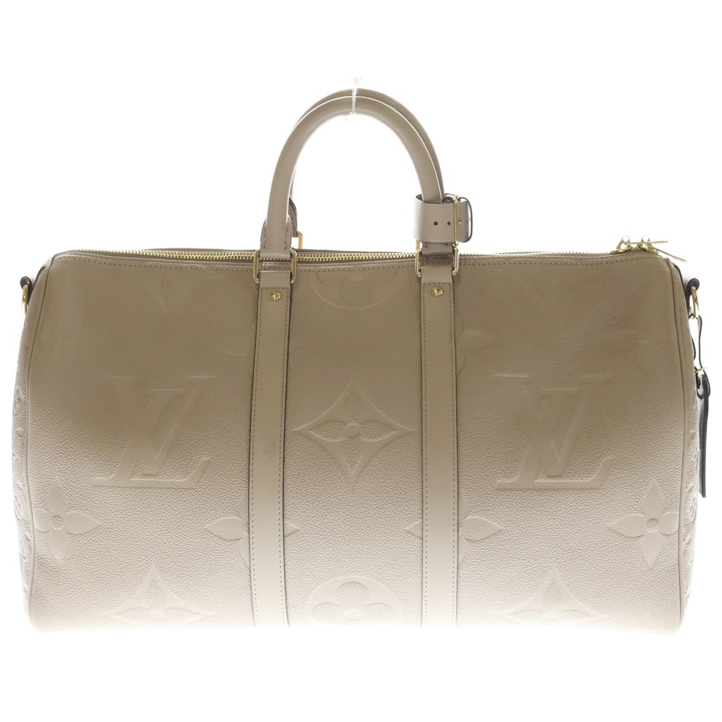 LOUIS VUITTON(ルイヴィトン) モノグラム アンプラント キーポルバンドリエール45 2WAY ハンドバッグ ショルダーバッグ ボストンバッグ M46114 ICタイプ トゥルトレール ベージュ系 レディース