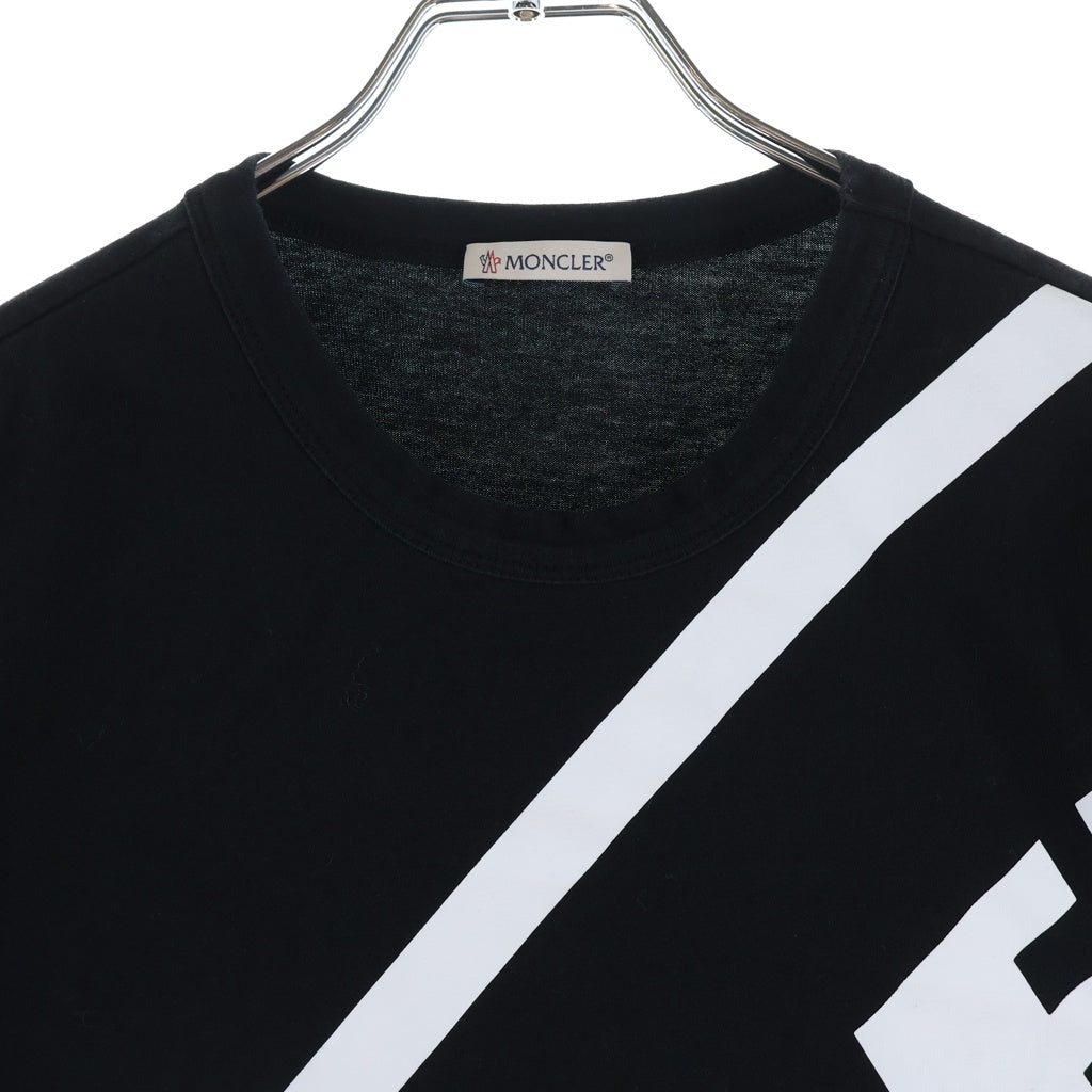 MONCLER(モンクレール) MAGLIA Tシャツ 半袖 トップス ブラック/ホワイト