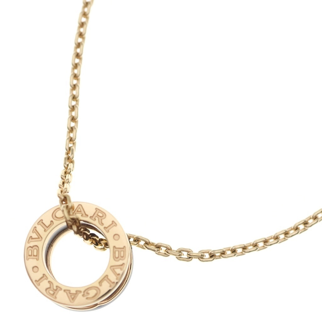 BVLGARI(ブルガリ) B-zero.1 ビーゼロワン セラミック ネックレス K18YG イエローゴールド/ブラック 358050 レディース