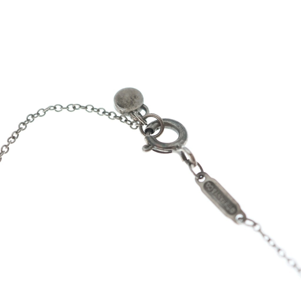 TIFFANY & Co.(ティファニー) リターントゥ ティファニー ラウンド ネックレス ペンダント チェーン シルバー×ピンクゴールド Ag925×メタル レディース