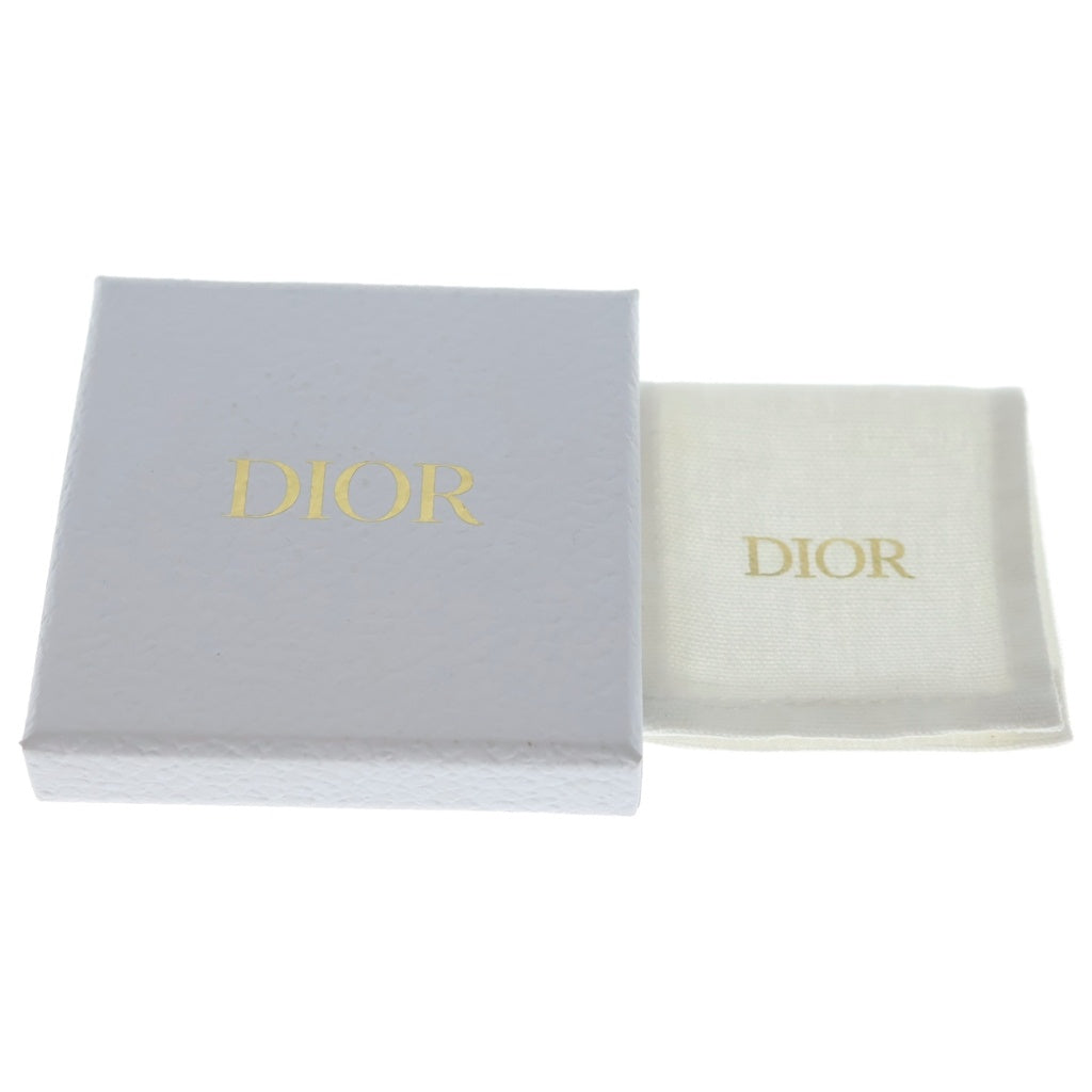 Christian Dior(クリスチャンディオール) CDロゴ チャーム GP リング 指輪 #L ゴールド