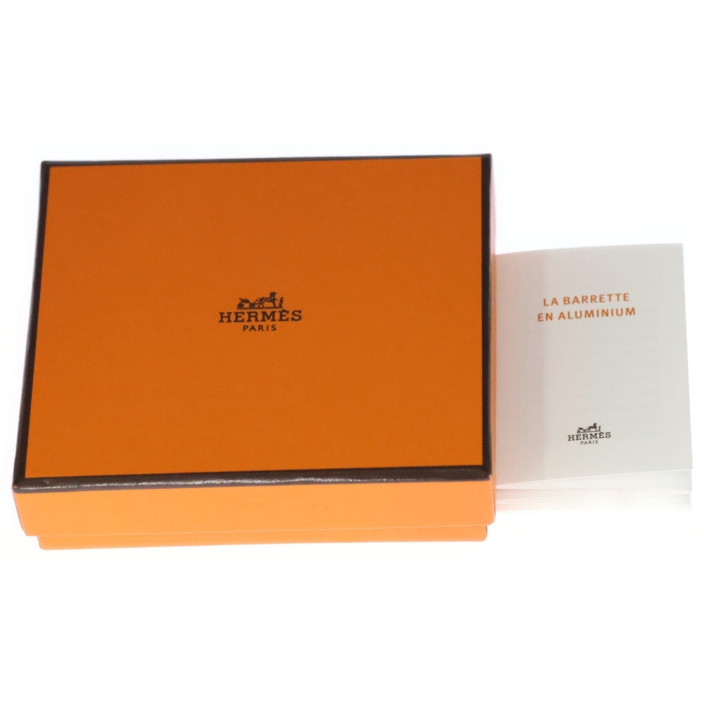 HERMES(エルメス) カプリス メドール バレッタ ブラック レディース