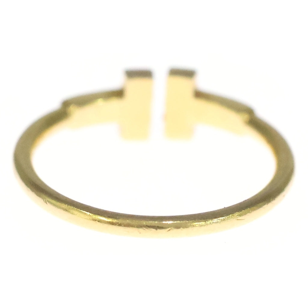 TIFFANY & Co.(ティファニー) Tワイヤー ダイヤ リング イエローゴールド Au750 #14 レディース