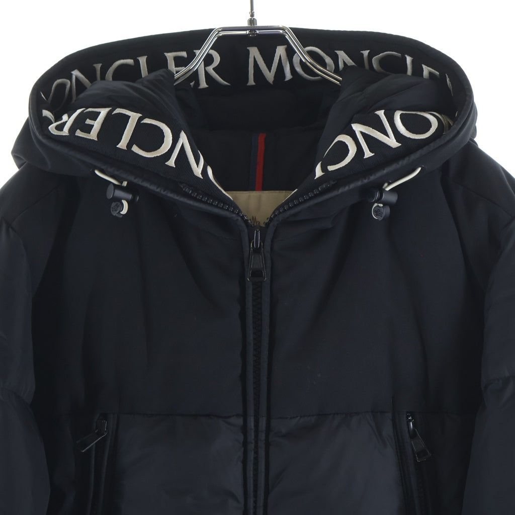MONCLER(モンクレール) MONTCLAR GIUBBOTTO モンクラ ダウンジャケット ナイロン ジップアップ ロゴ ブラック C-ZIND-18-3178