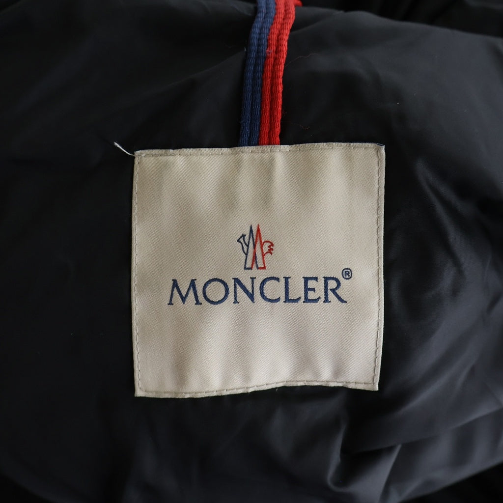 MONCLER(モンクレール) MONTCLAR GIUBBOTTO モンクラ ダウンジャケット ナイロン ジップアップ ロゴ ブラック C-ZIND-18-3178