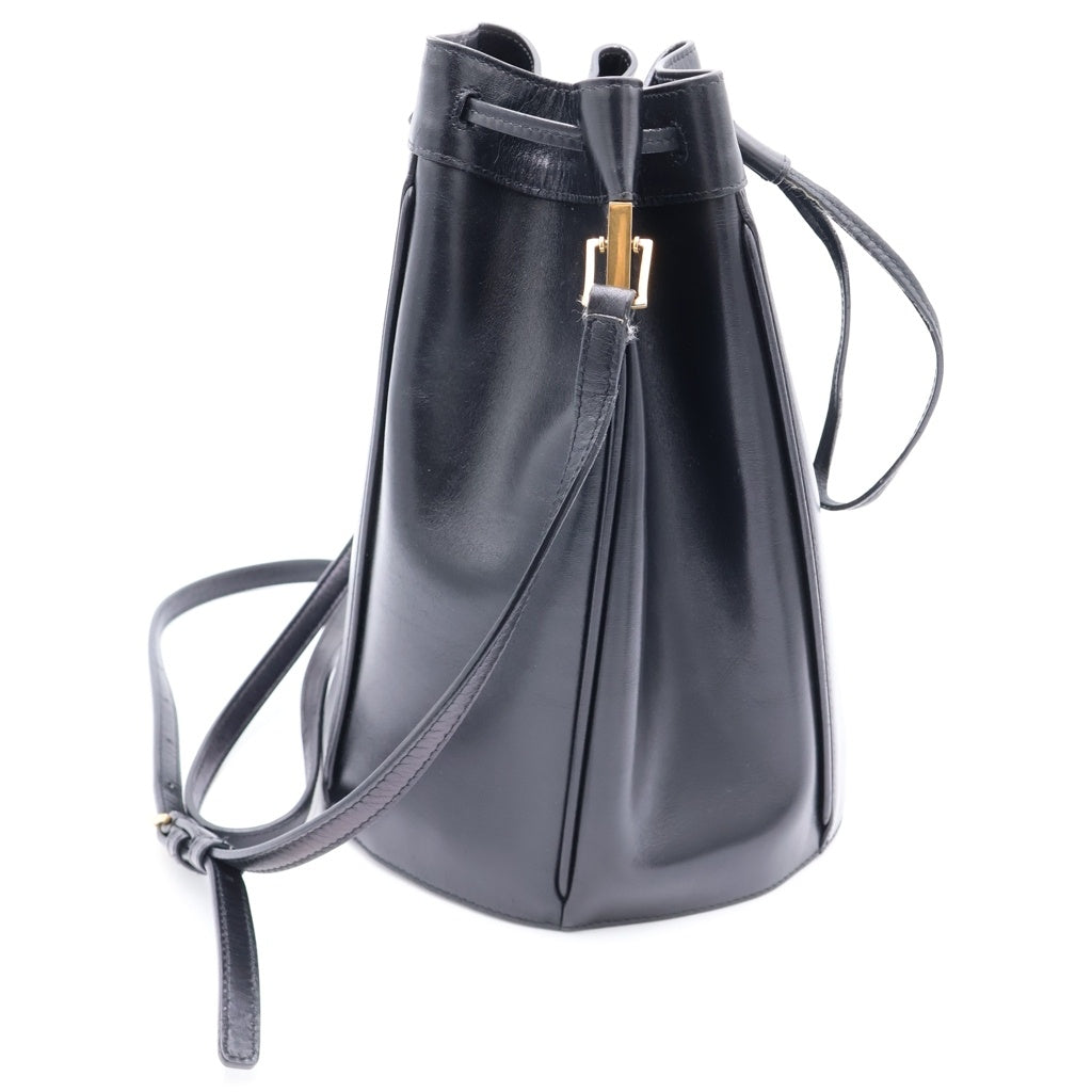 SAINT LAURENT PARIS(サンローランパリ) タリサ ショルダーバッグ ブラック レザー 554242 ゴールド金具 レディース