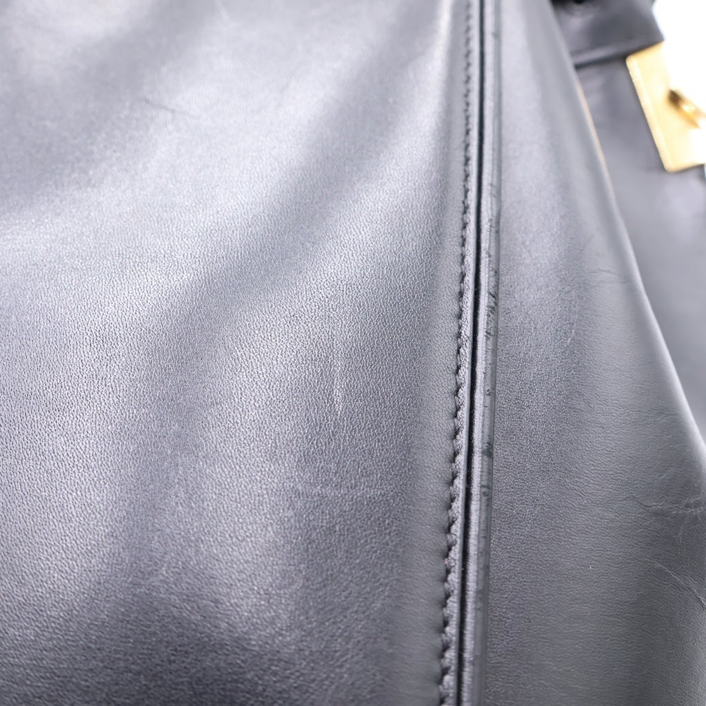 SAINT LAURENT PARIS(サンローランパリ) タリサ ショルダーバッグ ブラック レザー 554242 ゴールド金具 レディース