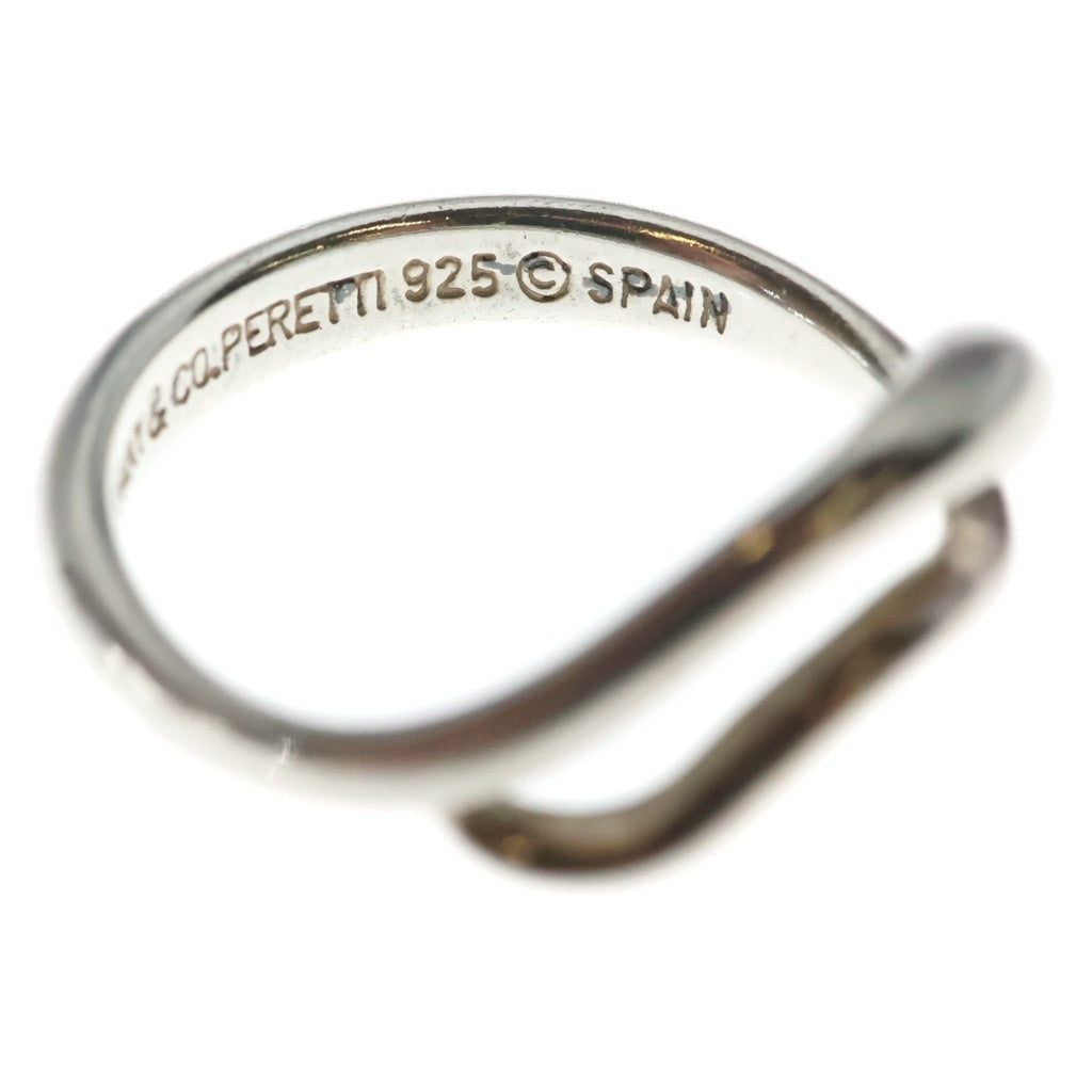 TIFFANY & Co.(ティファニー) ティアドロップ リング SV925 リング 指輪 シルバー