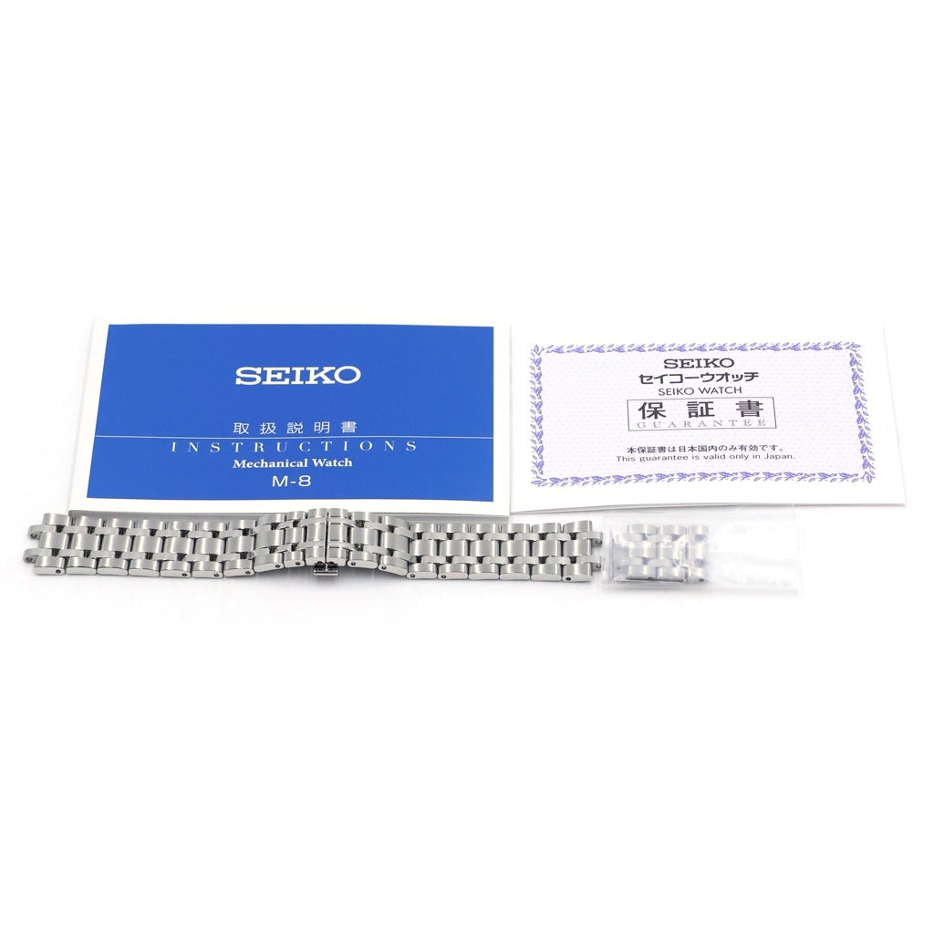 SEIKO(セイコー) PRESAGE プレサージュ 黒文字盤 SS/AT ステンレス 自動巻き スケルトン 腕時計 SARY093