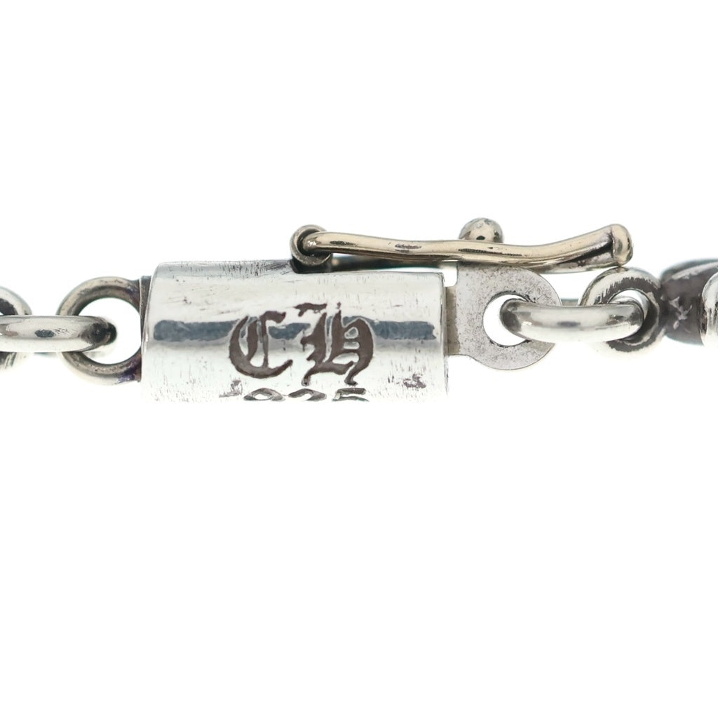 CHROME HEARTS(クロムハーツ) TNY E CH PLS タイニーE CHプラスブレスレット シルバー BCA187