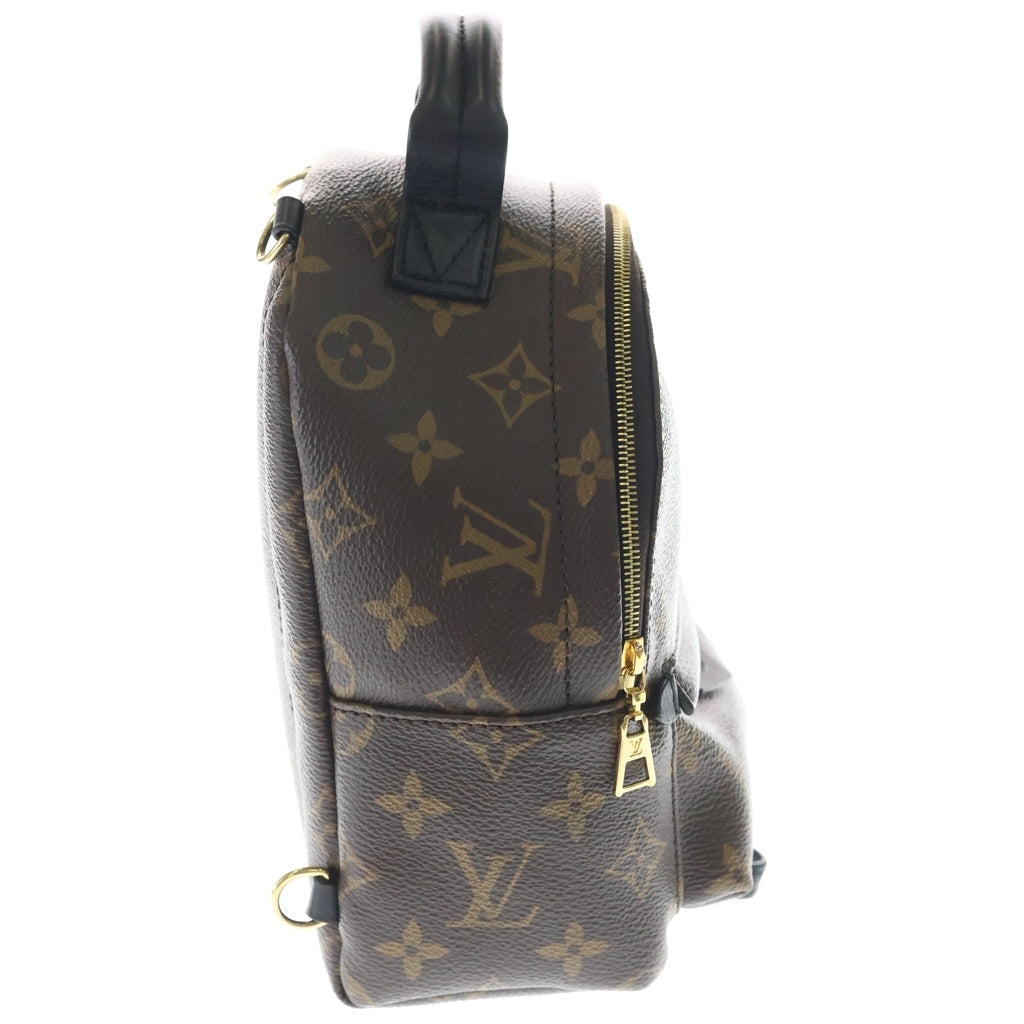 LOUIS VUITTON(ルイヴィトン) モノグラム パームスプリングス MINI PVC レザー バックパック リュックサック ICタイプ ブラウン M44873 レディース