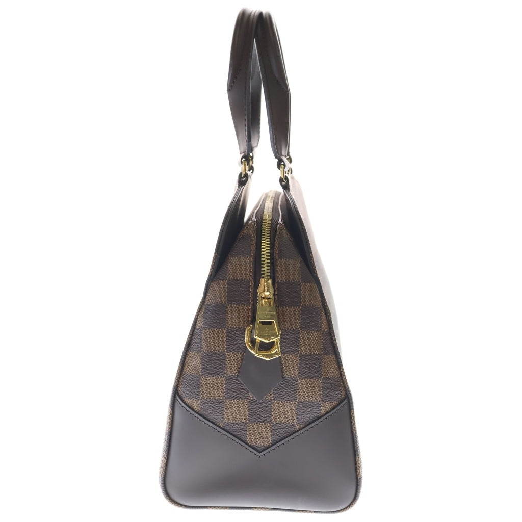 LOUIS VUITTON(ルイヴィトン) ダミエ ケンジントンボーリング PVC レザー 2WAY ハンド ショルダーバッグ ブラウン N41505 レディース