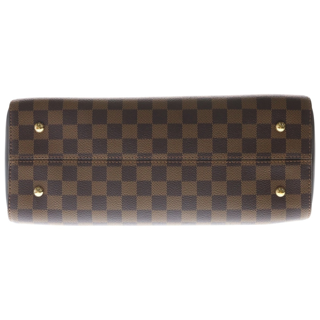 LOUIS VUITTON(ルイヴィトン) ダミエ ケンジントンボーリング PVC レザー 2WAY ハンド ショルダーバッグ ブラウン N41505 レディース