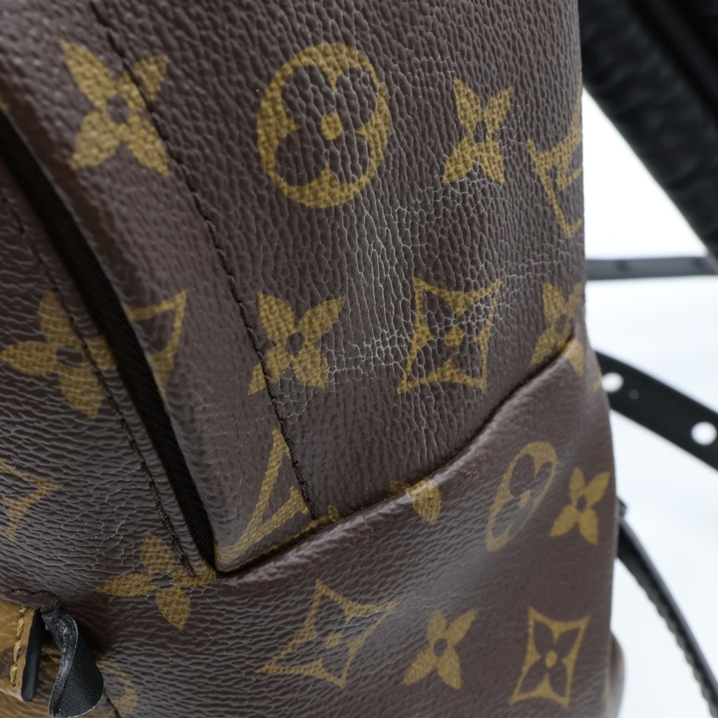 LOUIS VUITTON(ルイヴィトン) モノグラムリバース パームスプリングス バックパックPM PVC レザー バックパック リュックサック ブラウン M43116