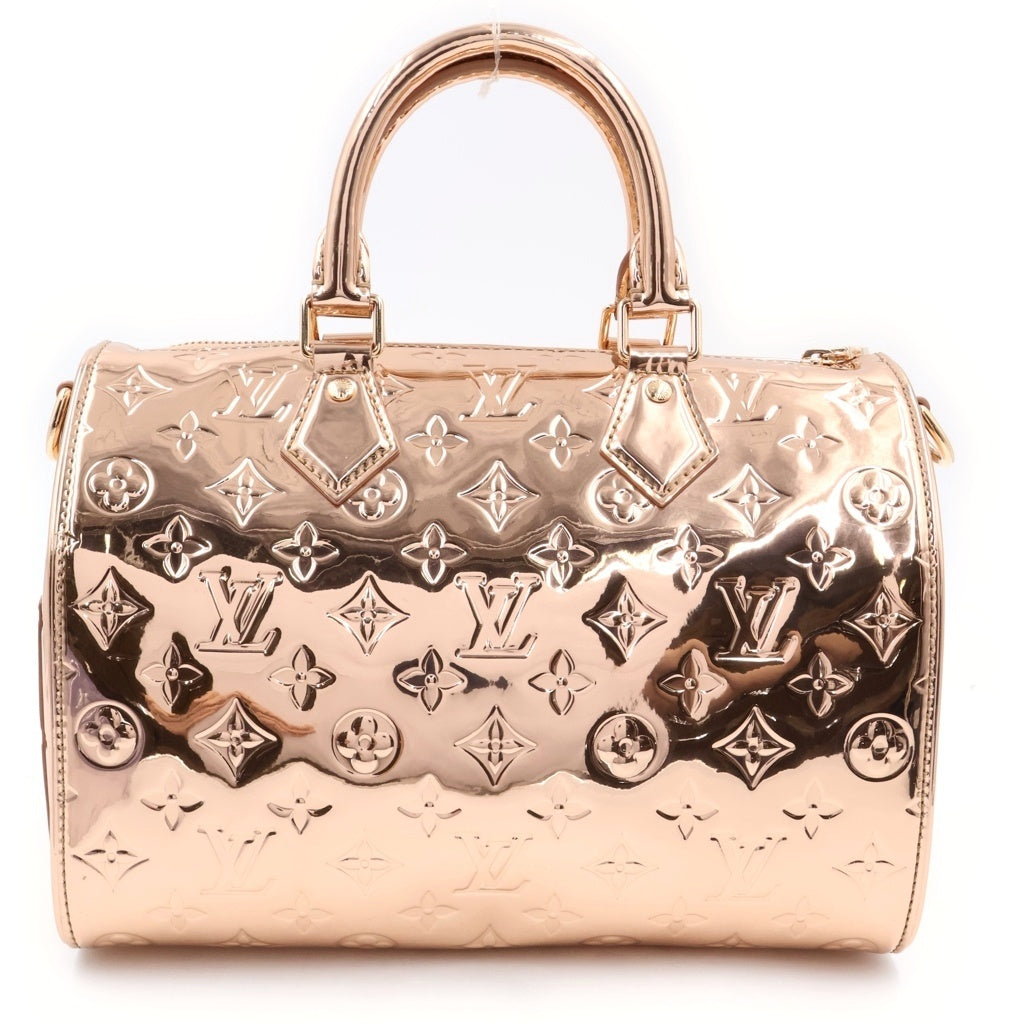 LOUIS VUITTON(ルイヴィトン) モノグラム ミロワール スピーディバンドリエール 2WAY ハンドバッグ ショルダーバッグ ミニボストンバッグ ピンク系 M26497 レディース