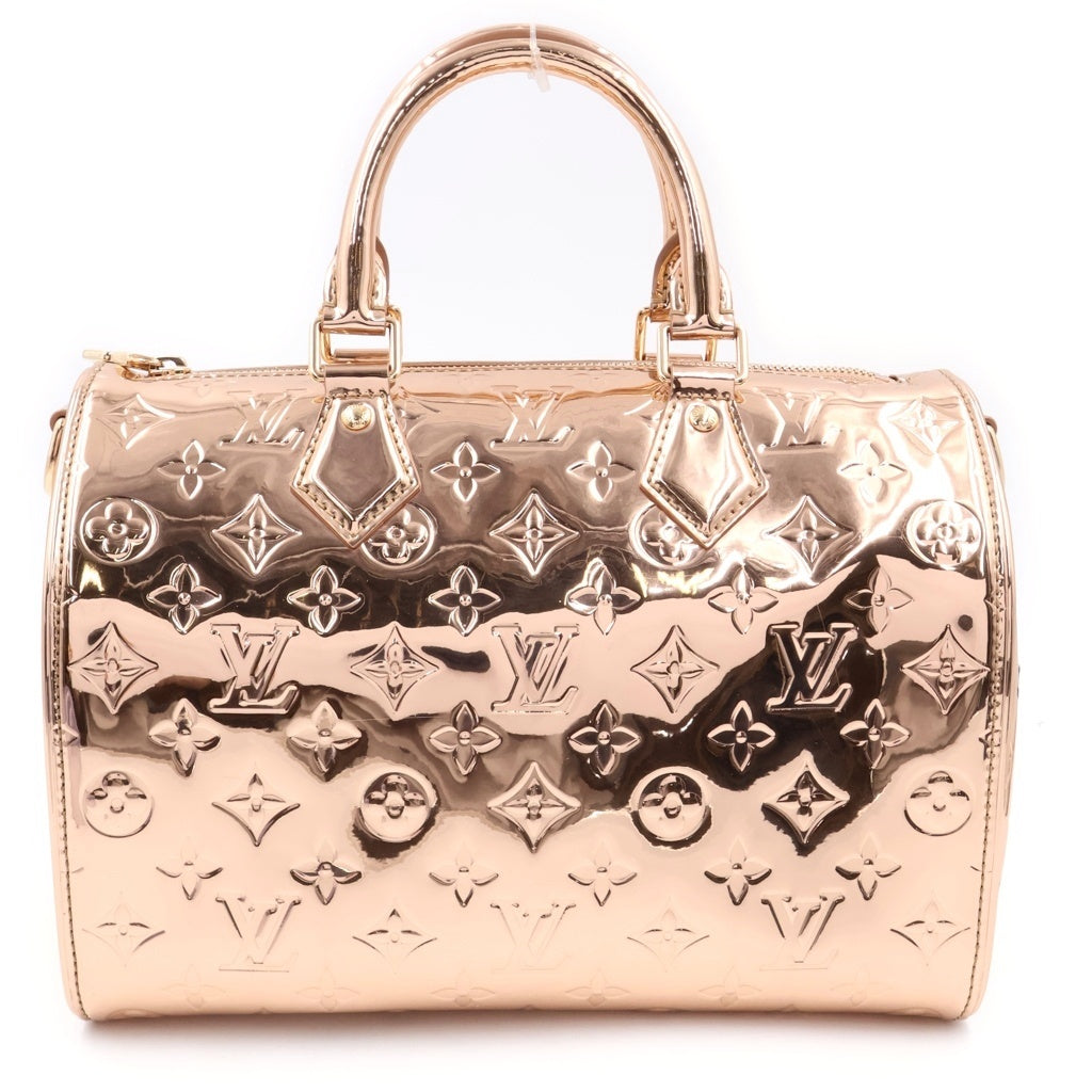 LOUIS VUITTON(ルイヴィトン) モノグラム ミロワール スピーディバンドリエール 2WAY ハンドバッグ ショルダーバッグ ミニボストンバッグ ピンク系 M26497 レディース