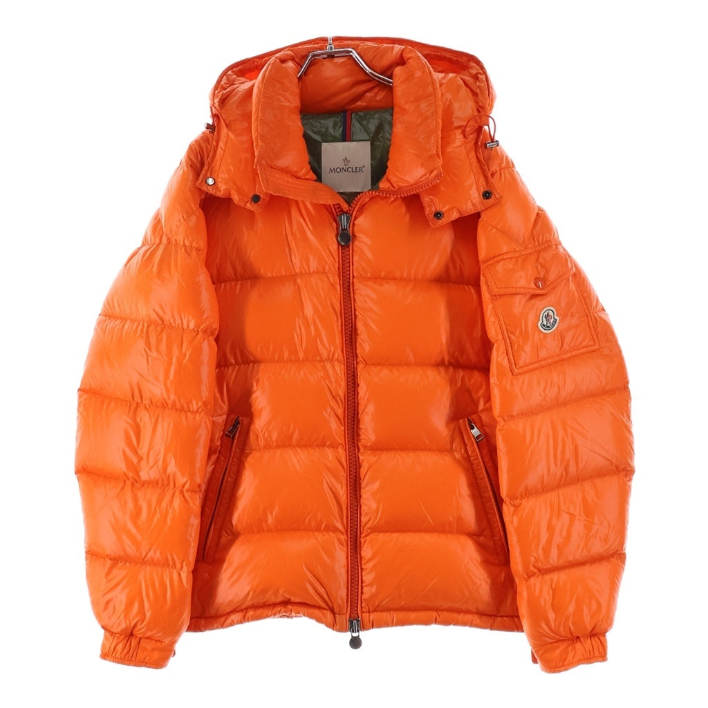 MONCLER(モンクレール) MAYA GIUBBOTTO マヤ ジュポット ナイロン フーデッド ダウンジャケット #3 オレンジ G20911A53600 68950