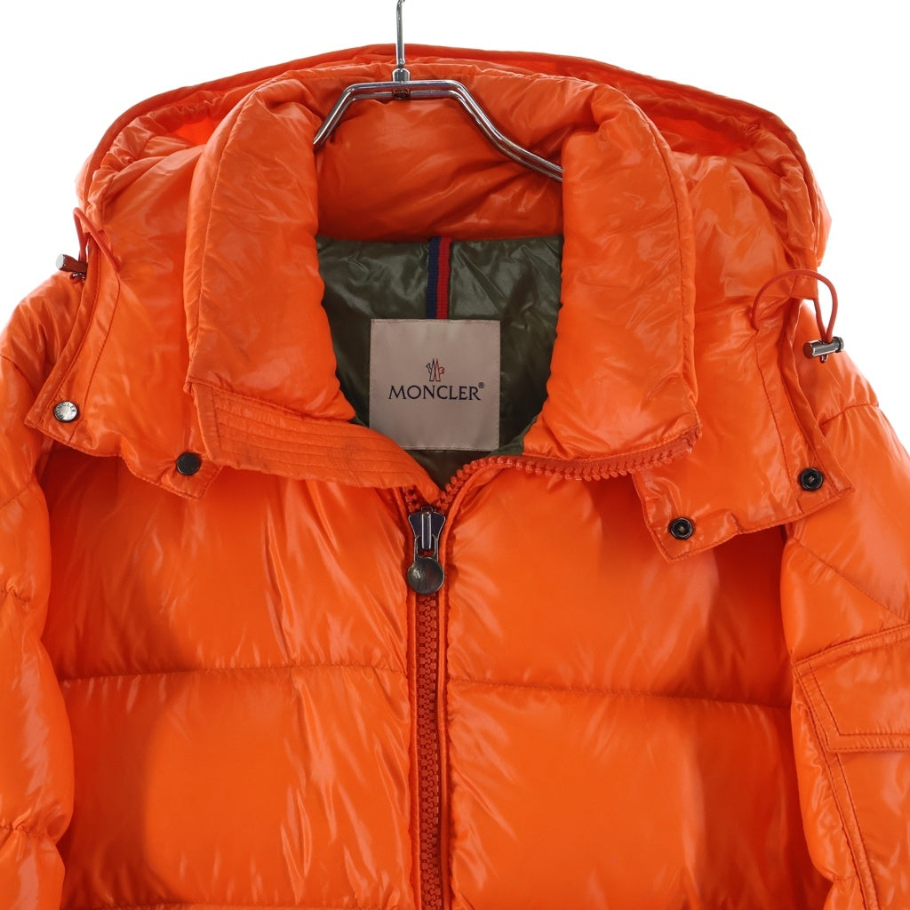 MONCLER(モンクレール) MAYA GIUBBOTTO マヤ ジュポット ナイロン フーデッド ダウンジャケット #3 オレンジ G20911A53600 68950