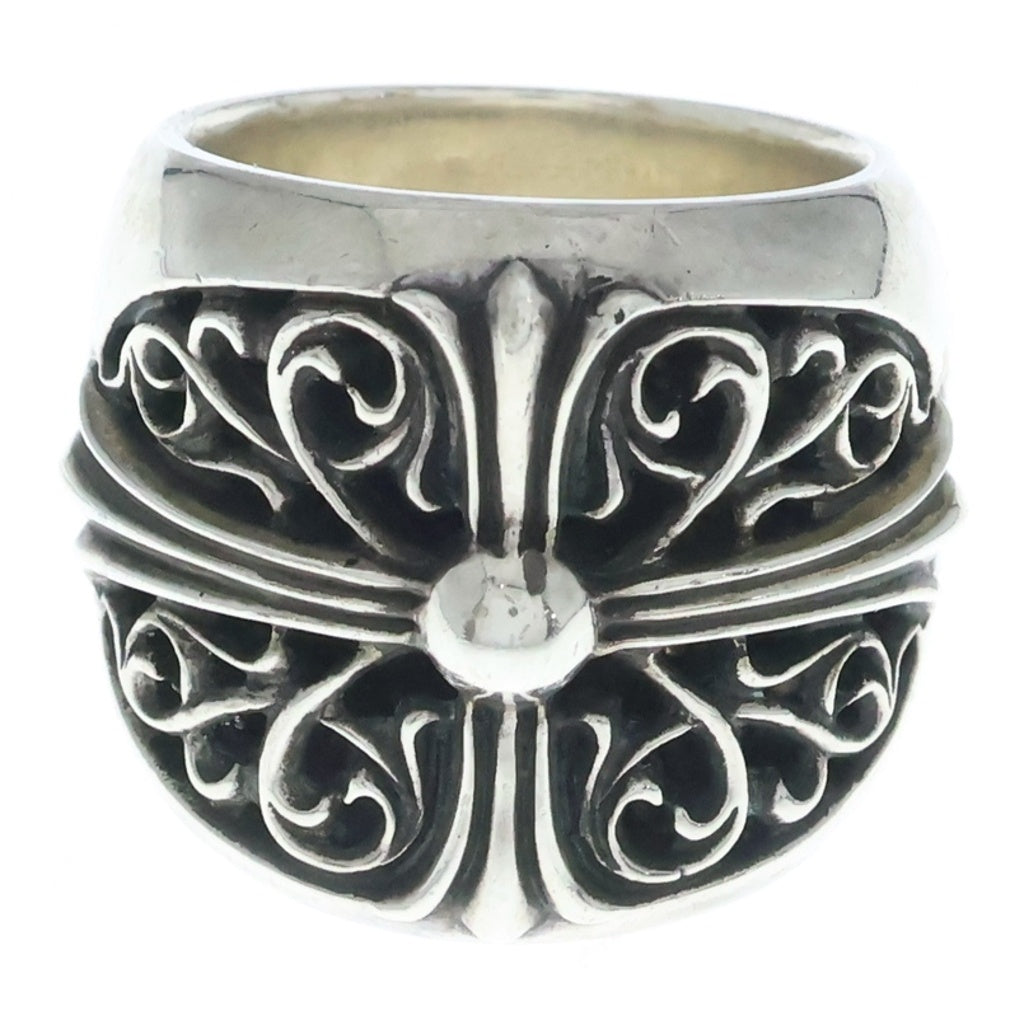 CHROME HEARTS(クロムハーツ) CLASSIC OVAL クラシックオーバルクロス リング シルバー BCA340