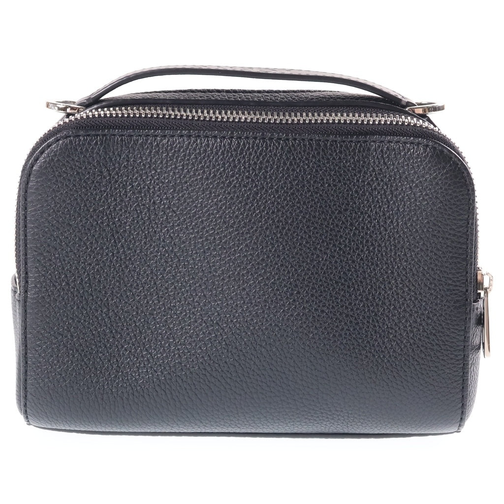 LOEWE(ロエベ) クロスボディ カメラバッグ ミニ ショルダーバッグ ブラック ソフトグレインカーフ CIL0011297884 シルバー金具 レディース