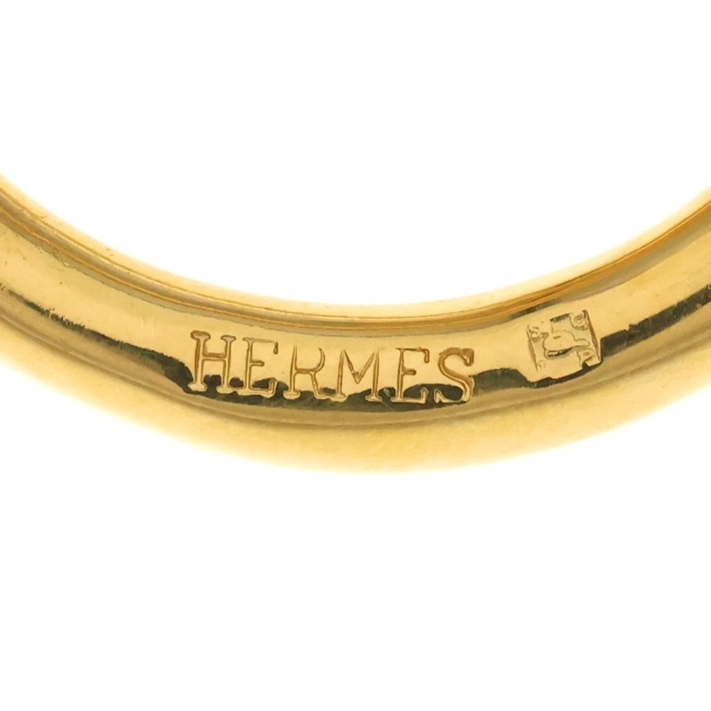 HERMES(エルメス) ジャンボ スカーフ リング メッキ GP ゴールド レディース