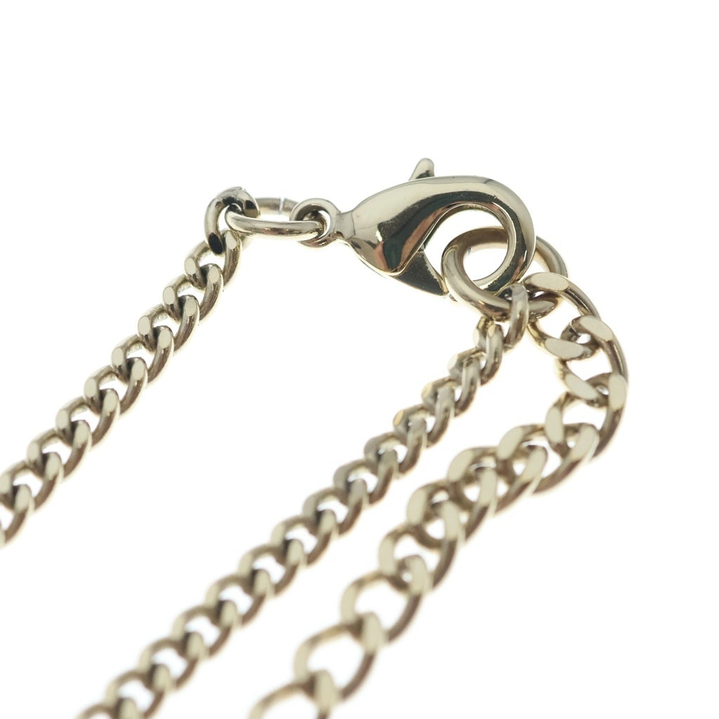 CHANEL(シャネル) ココマーク フェイクパール ハート ネックレス メタル ブラック×ゴールド ABG221 B21625 レディース