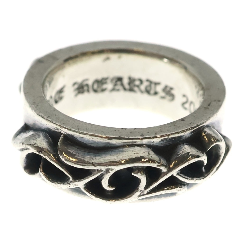 CHROME HEARTS(クロムハーツ) DBL NARROW VINE BAND ダブルナロー ヴァインバンド リング シルバー 925 #9 レディース