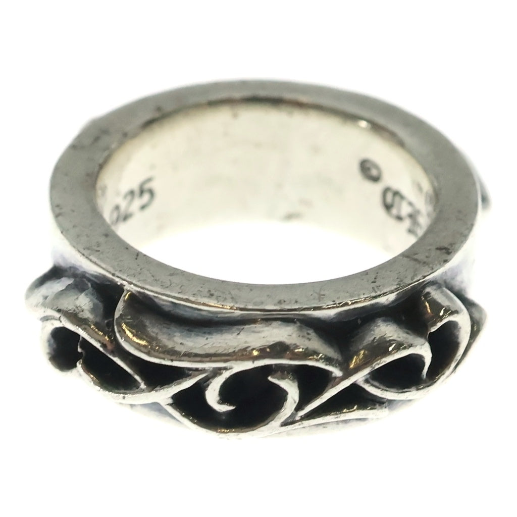 CHROME HEARTS(クロムハーツ) DBL NARROW VINE BAND ダブルナロー ヴァインバンド リング シルバー 925 #9 レディース
