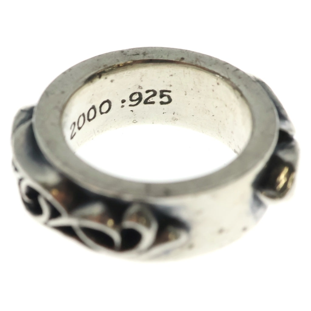 CHROME HEARTS(クロムハーツ) DBL NARROW VINE BAND ダブルナロー ヴァインバンド リング シルバー 925 #9 レディース