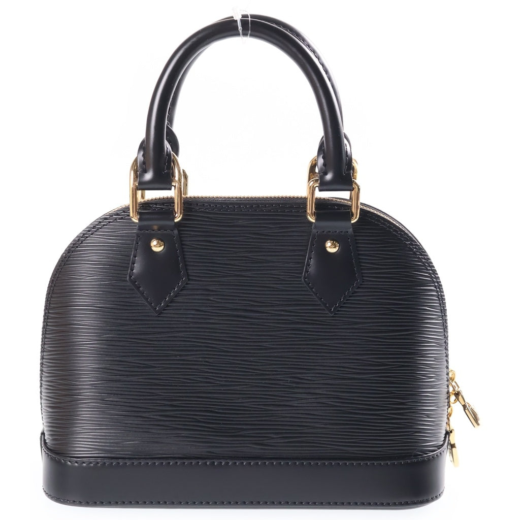 LOUIS VUITTON(ルイヴィトン) LV×TM エピ アルマBB 2WAYハンドバッグ ショルダーバッグ ブラック レザー M13670 ゴールド金具 レディース