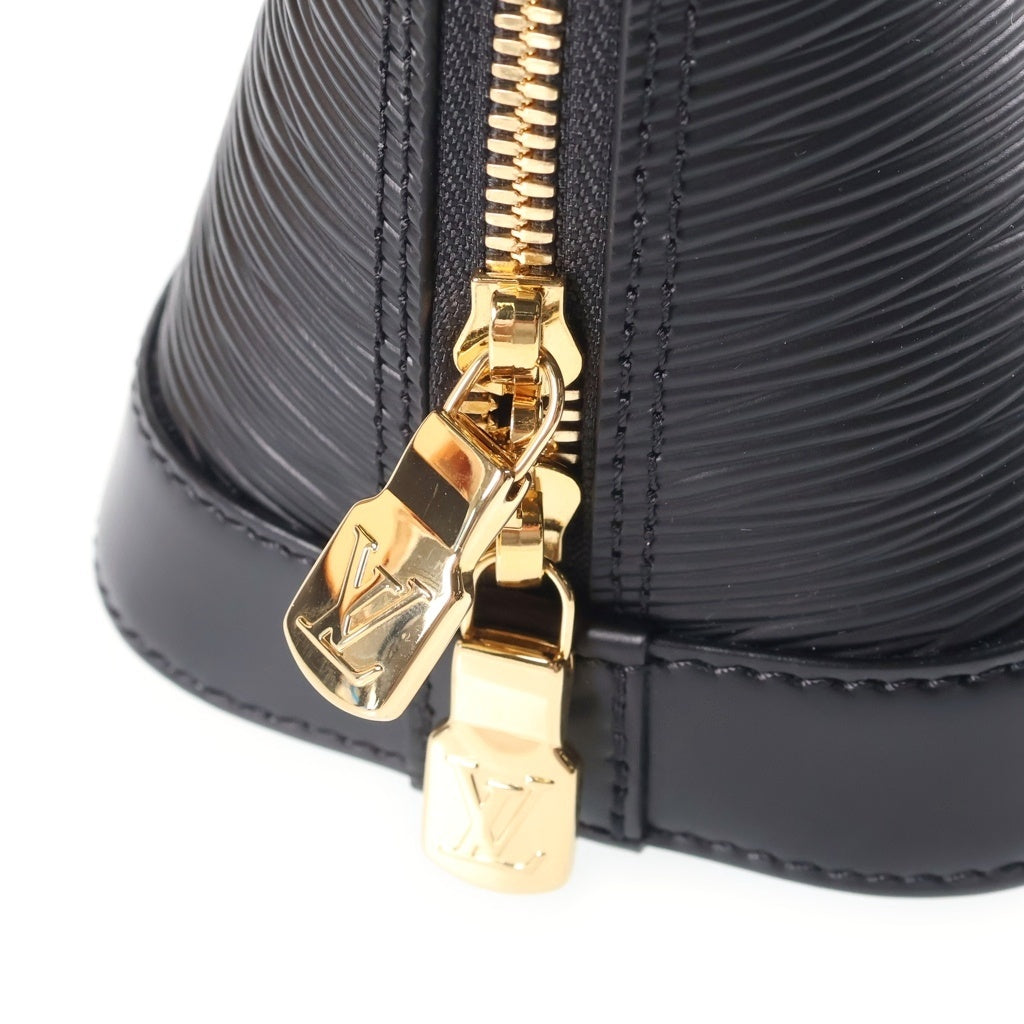 LOUIS VUITTON(ルイヴィトン) LV×TM エピ アルマBB 2WAYハンドバッグ ショルダーバッグ ブラック レザー M13670 ゴールド金具 レディース