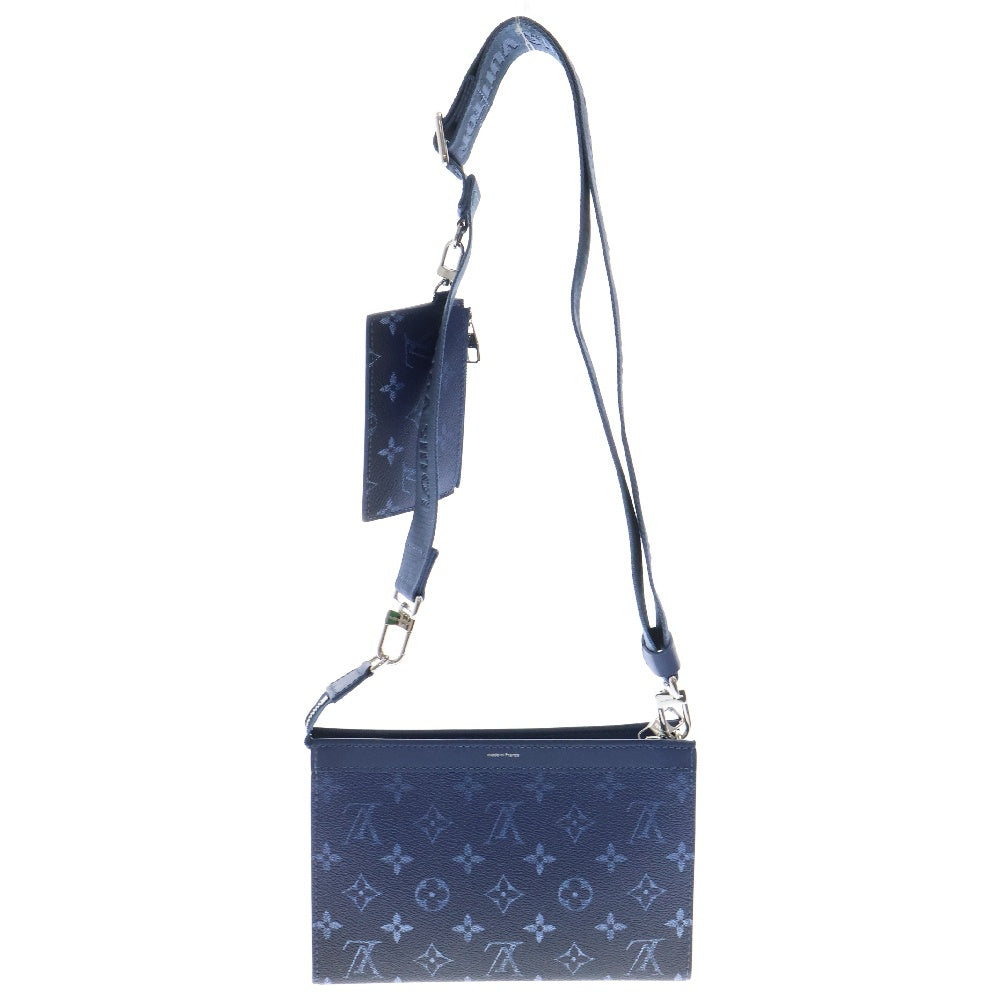 LOUIS VUITTON(ルイヴィトン) モノグラム グラディエント ウェアラブル ウォレット M11544 ICタイプ ショルダーバッグ PVC ネイビー ブルー