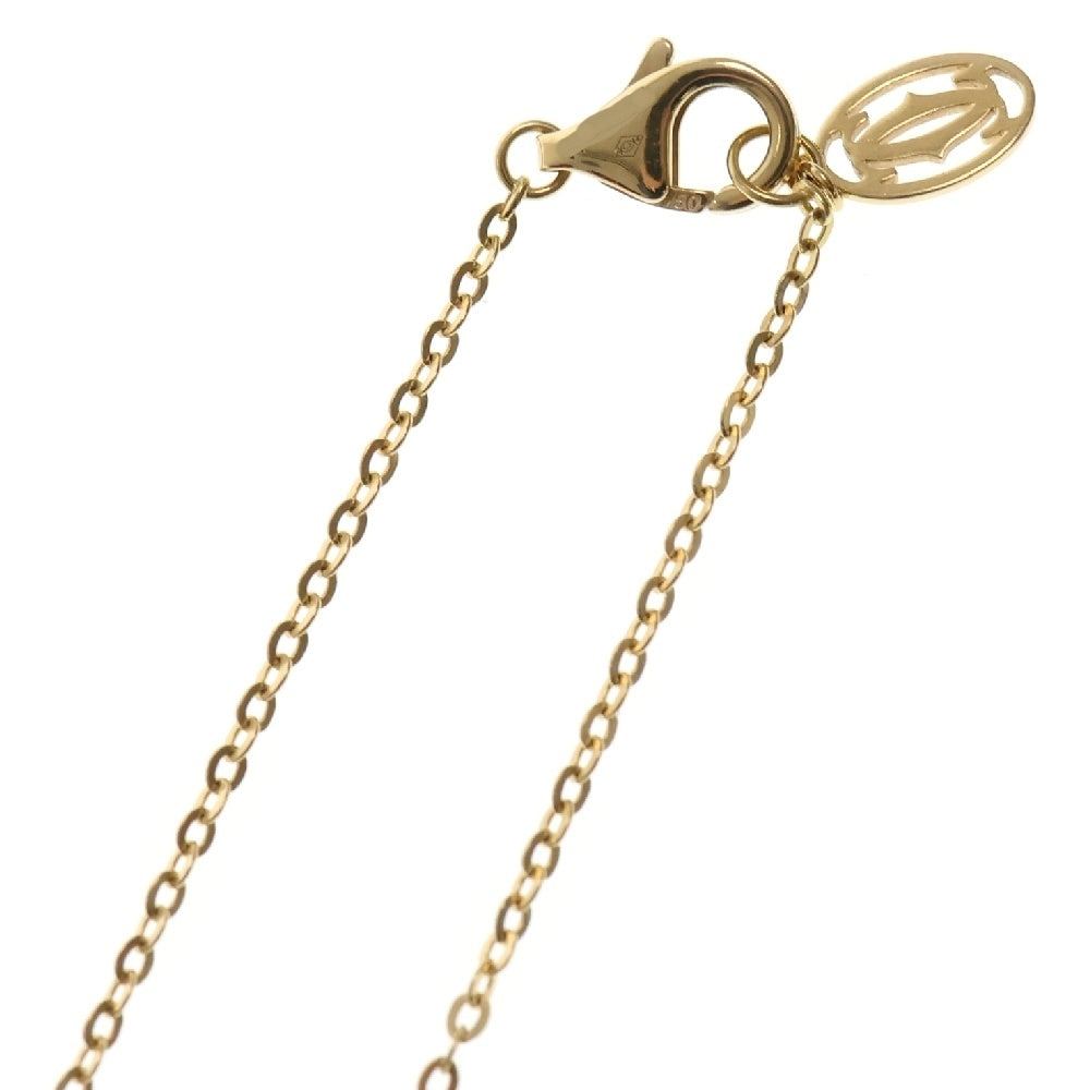 Cartier(カルティエ) トリニティ ネックレス セミパヴェダイヤ Au750YG/PG/WG ペンダント イエローゴールド×ホワイトゴールド×ピンクゴールド