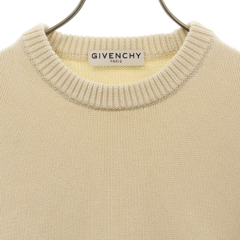 GIVENCHY(ジバンシィ) REVERSE SWEATER リバースロゴニットセーター ホワイト BM9063401M