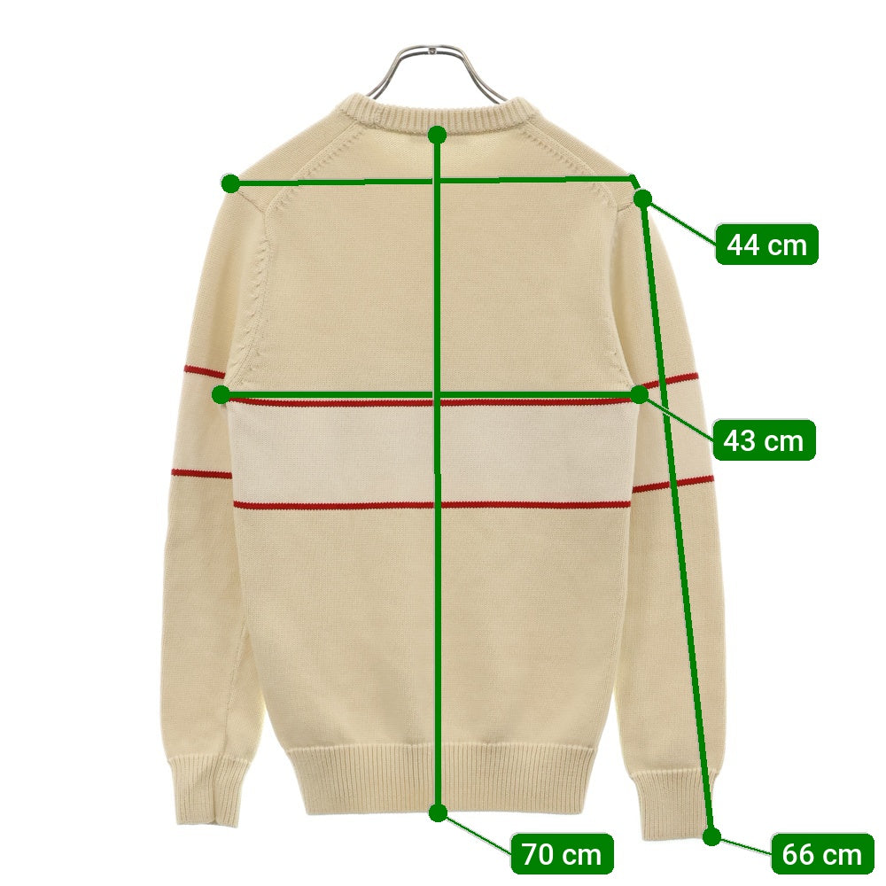 GIVENCHY(ジバンシィ) REVERSE SWEATER リバースロゴニットセーター ホワイト BM9063401M